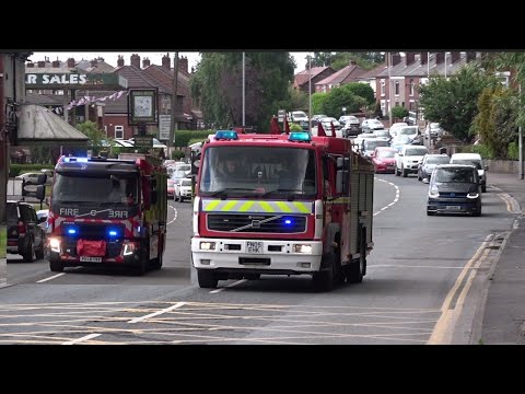 **TWO TONE/RESERVE** Leigh Technical Response Unit Responding-Greater Manchester Fire And Rescue