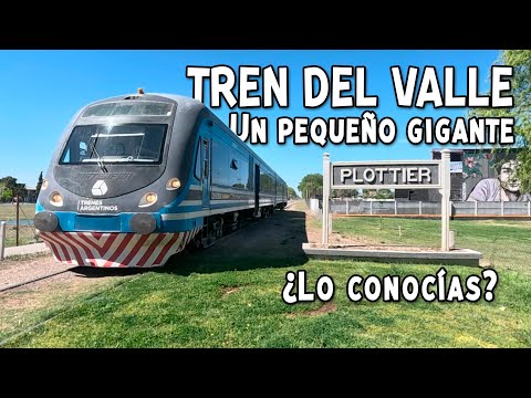💪🚂 EL RECORRIDO PERFECTO? TREN DEL VALLE CIPOLLETTI NEUQUÉN PLOTTIER TREN REGIONAL DUPLA MATERFER TR