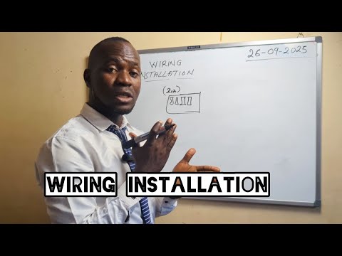 Hivi ndivyo mafundi wanavyofanya wakati wa Kupiga Wiring 