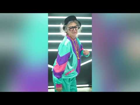 Cute Grandma dancing #shorts #dance #granny #hiphopmusic #music