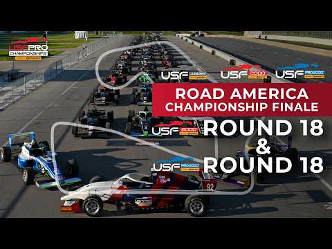 The Final Races Of Our Season! Watch USF2000 and USF Pro 2000 Conclude The Championships!