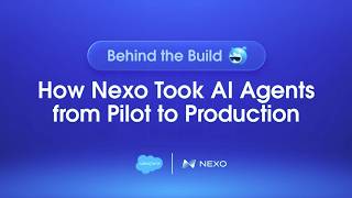 How Nexo Achieved 85% Deflection with AI Agents | Salesforce Agentforce Tutorial