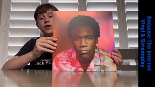 Childish Gambino’s Because The Internet vinyl &amp; screenplay unboxing