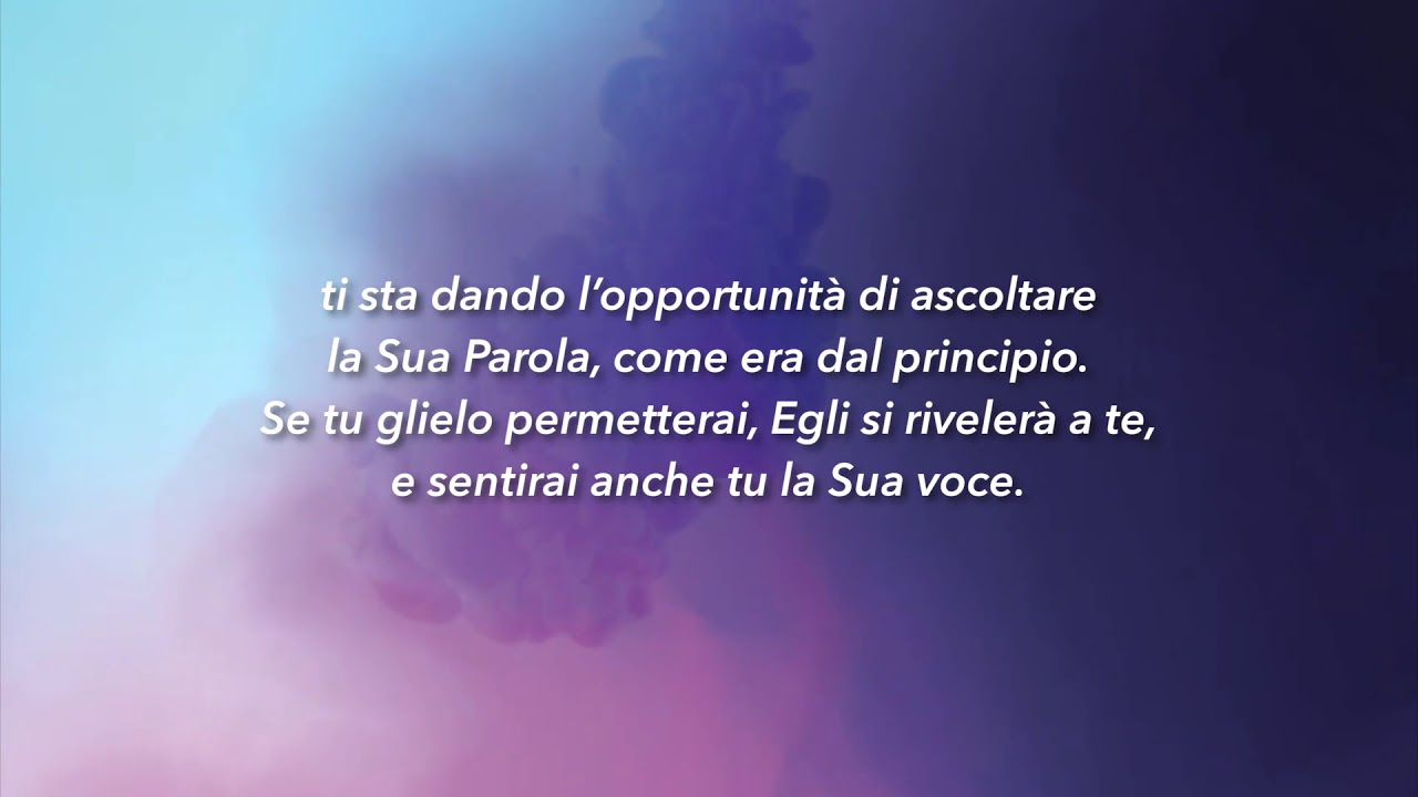 Meditazione Calendario "Parole di Vita" del 1 Gennaio 2019