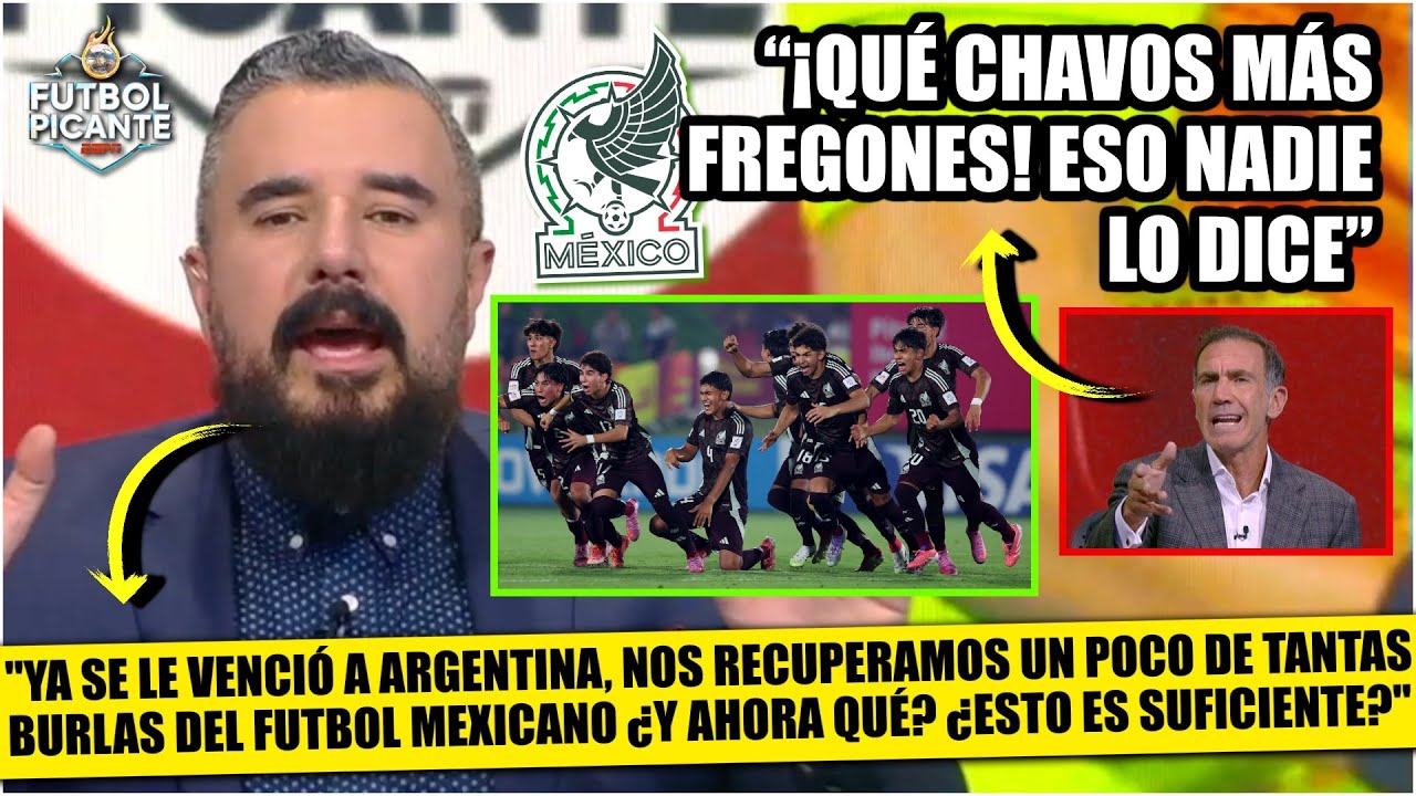 MEXICO GANÓ a ARGENTINA en Mundial Sub17, pero NO JUGÓ BIEN ¿Logrará ser campeón? | Futbol Picante
