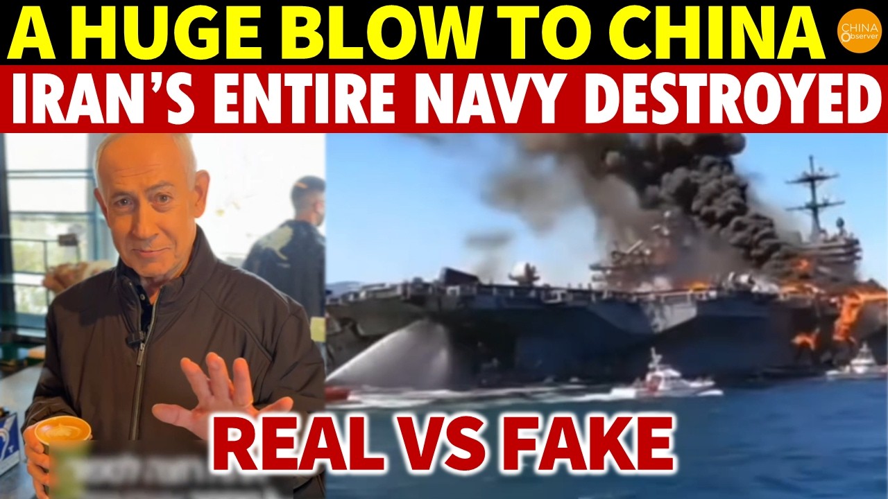 Ridiculous! Iran Didn’t Win, But China’s Fake News Claims They Did—Netanyahu Killed, US Carrier Sunk