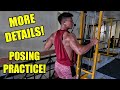 POSING PRACTICE | CRAVING FOR MORE DETAILS | BACK WORKOUT