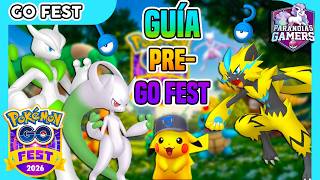 📢SUPER GUÍA: TODO LO QUE NECESITAS PARA APROVECHAR EL Pokémon GO FEST GLOBAL 2026 A TOPE