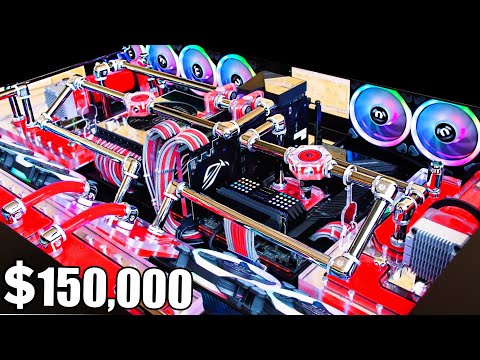 We Built OVER $150,000 of INSANE Custom PCs in One Year