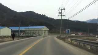 preview picture of video 'South Korea National Route 42 Eastbound'