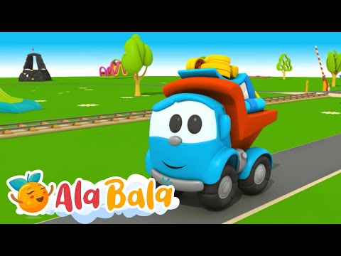 MARATON SuperCamionul Leo 🚛 1 ORĂ de desene animate pentru copii AlaBaLa