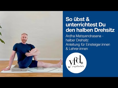 How2 Anleitung - Tutorial: 🌀 Halber Drehsitz (Ardha Matsyendrasana) – Wirbelsäule super mobilisieren