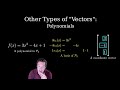 202 V8 Visualizing Polynomials As Vectors