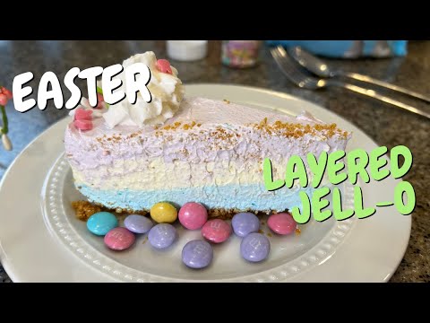 Easter Layered Jell-O