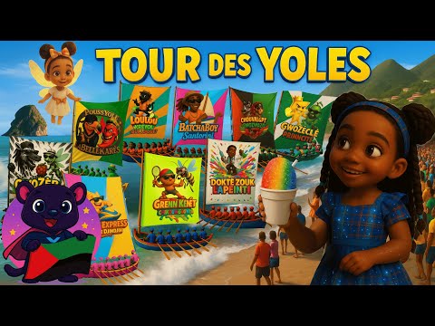 Miniature : ☀️ Madinina – La Course Des Yoles ⛵ | Histoire animée pour enfants 🇲🇶
