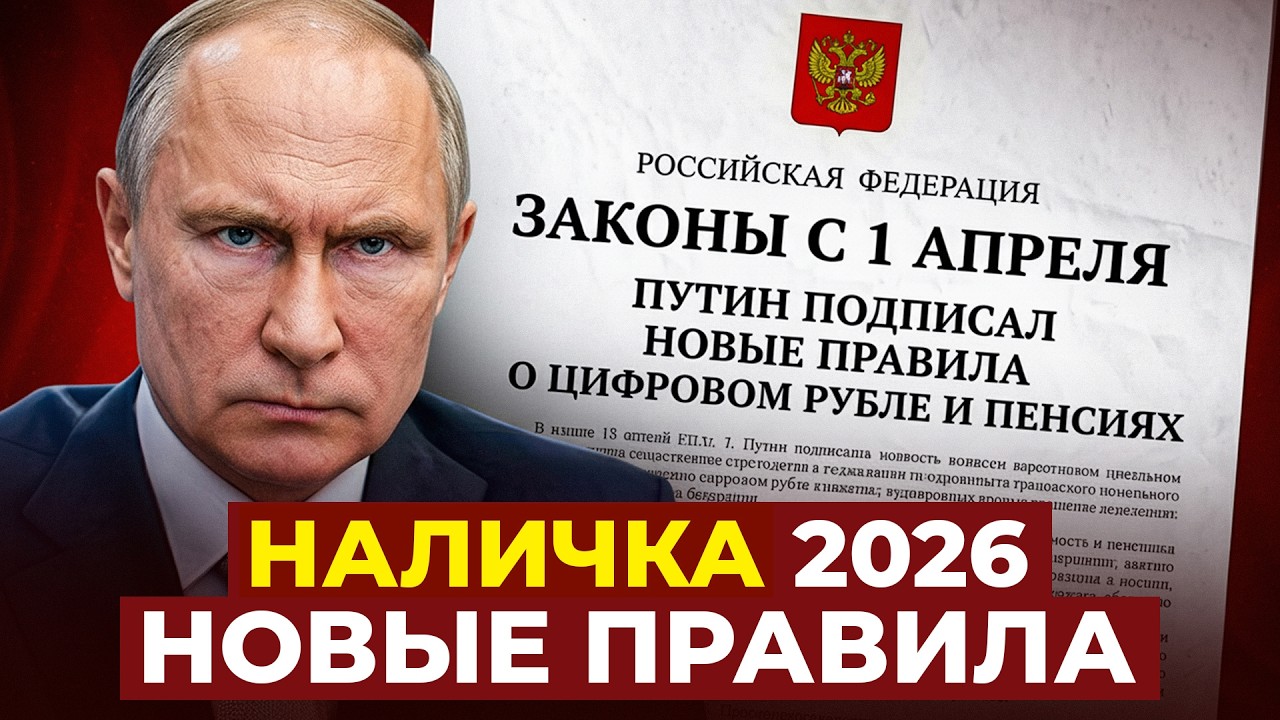Эти законы изменят правила для НАЛИЧНЫХ с 1 апреля! Как защитить свои деньги?