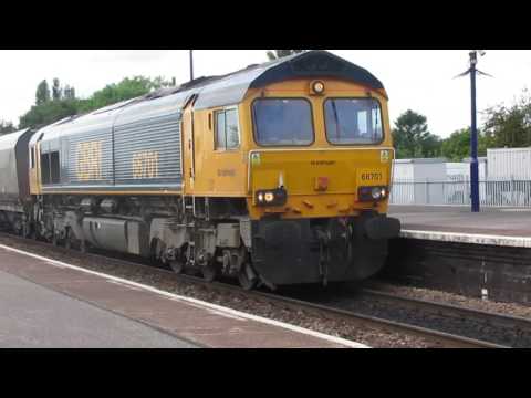 66701 working 4R33 1038 Doncaster Down Decoy Gbrf to Immingham Mineral Quay Gbr