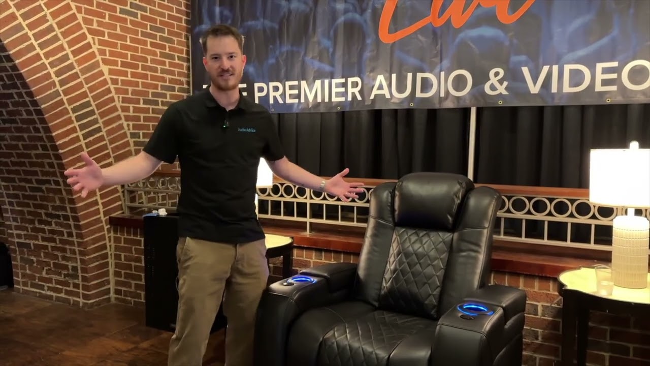 Audio Advice Live: Revelation Luxury Home Theater Chair Walk-Through