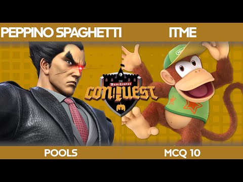 Manchester Conquest 10 -  Peppino Spaghetti (Terry/Kazuya) vs iTMe (Diddy Kong) - Pools