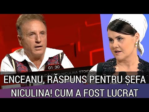 Enceanu, răspuns pentru șefa Niculina! Artistul dezvăluie și cum a fost lucrat la Ansamblu.