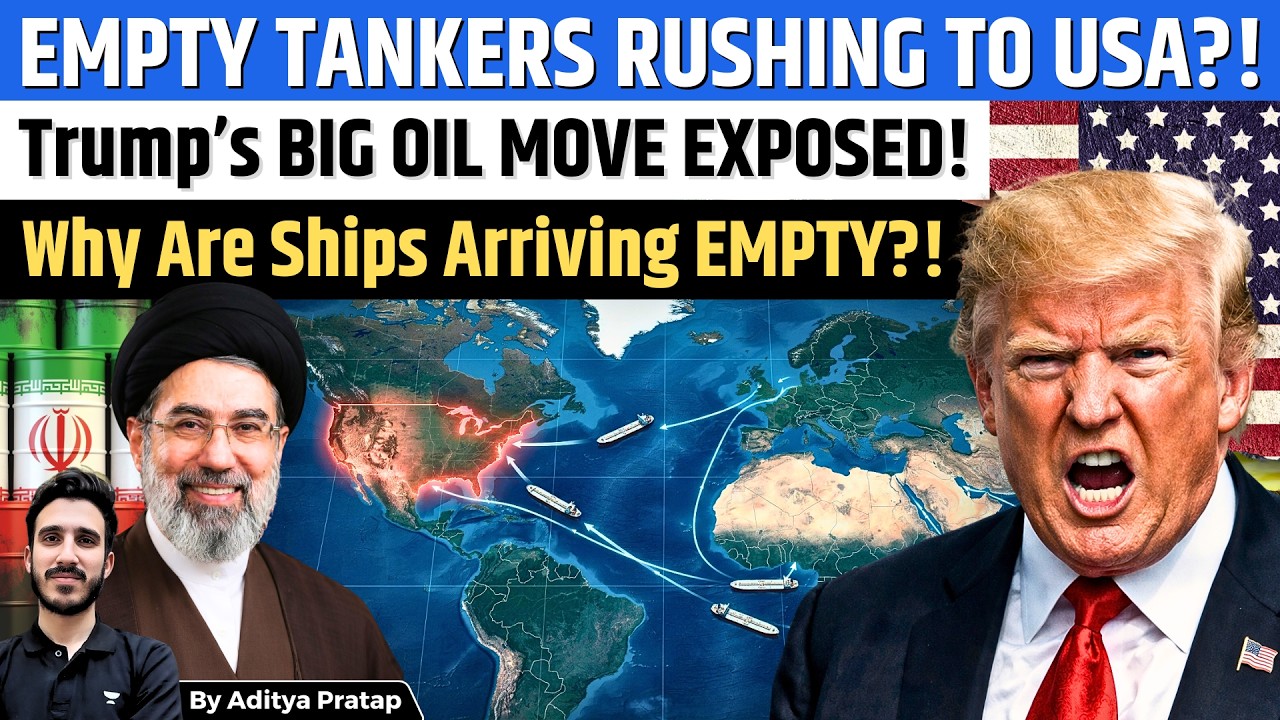 Breaking: Trump Says Empty Oil Tankers Heading to US| What’s REALLY Happening? Aditya