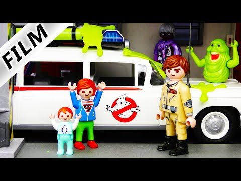 Playmobil Film deutsch  JULIAN + EMMA BEI DEN GHOSTBUSTERS  Traumjob Geisterjäger Kinderserie
