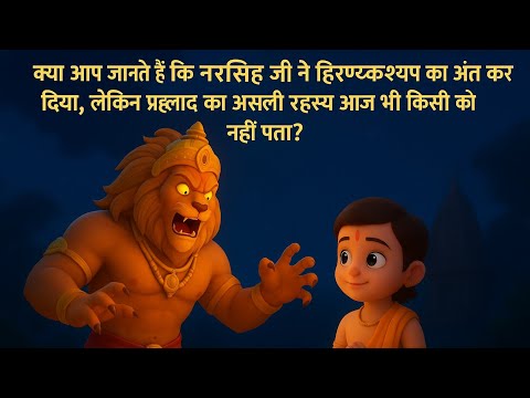 हिरणकश्यप की मौत के बाद प्रह्लाद ने क्या किया? | प्रलाद और नरसिंह की कहानी @sadhguru