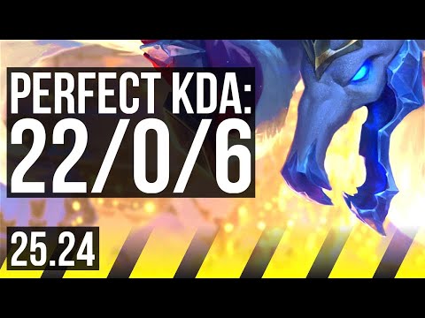 TWITCH & Yuumi vs JINX & Sona (ADC) | Perfect KDA: 22/0/6 | EUW Master | 25.24