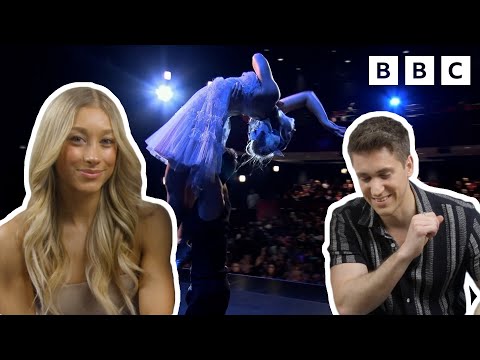 Briar Nolet and Myles Erlick REACT to their First and Last Dances on The Next Step |  CBBC