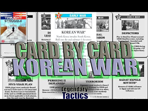 TWILIGHT STRUGGLE Strategy / HOW Do You Play The KOREAN WAR Card? / STRATEGY Tips