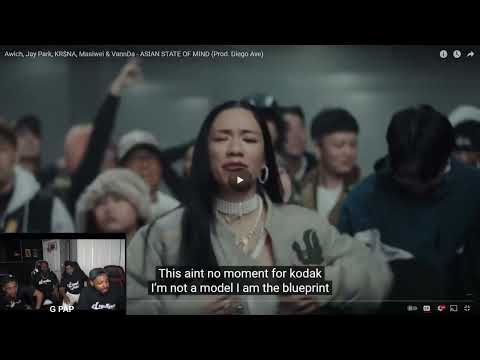 Awich, Jay Park, KR$NA, Masiwei & VannDa - ASIAN STATE OF MIND (Prod. Diego Ave) FIRST TIME REACTION