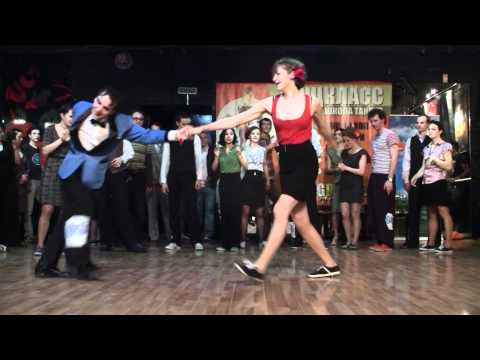 Lindy Hop Main Class Finals - Fast Jam Song #1 - Russian Open Championship 2011