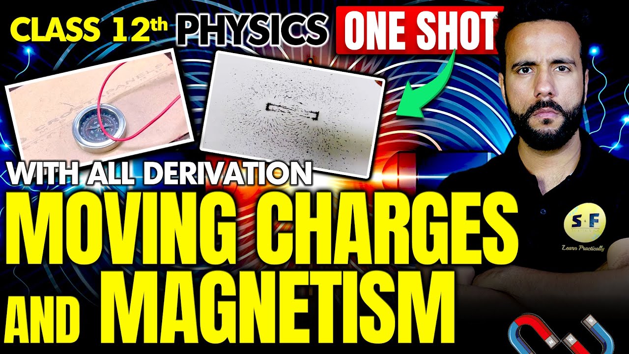 Moving Charges and Magnetism One Shot Physics 2024-25 | Class 12th Physics NCERT with Ashu Sir