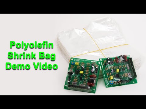 Polyolefin (POF) Shrink Bags, Food Safe and FDA Approved!