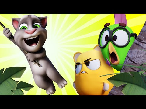 Talking Tom 🐱 Il nascondiglio perfetto - Episodio 203 - Cartoni Animati Divertenti