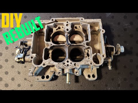 How to rebuild a carburetor - Carter AFB on a Chrysler 318 *FULL VIDEO* Step by Step Instructions