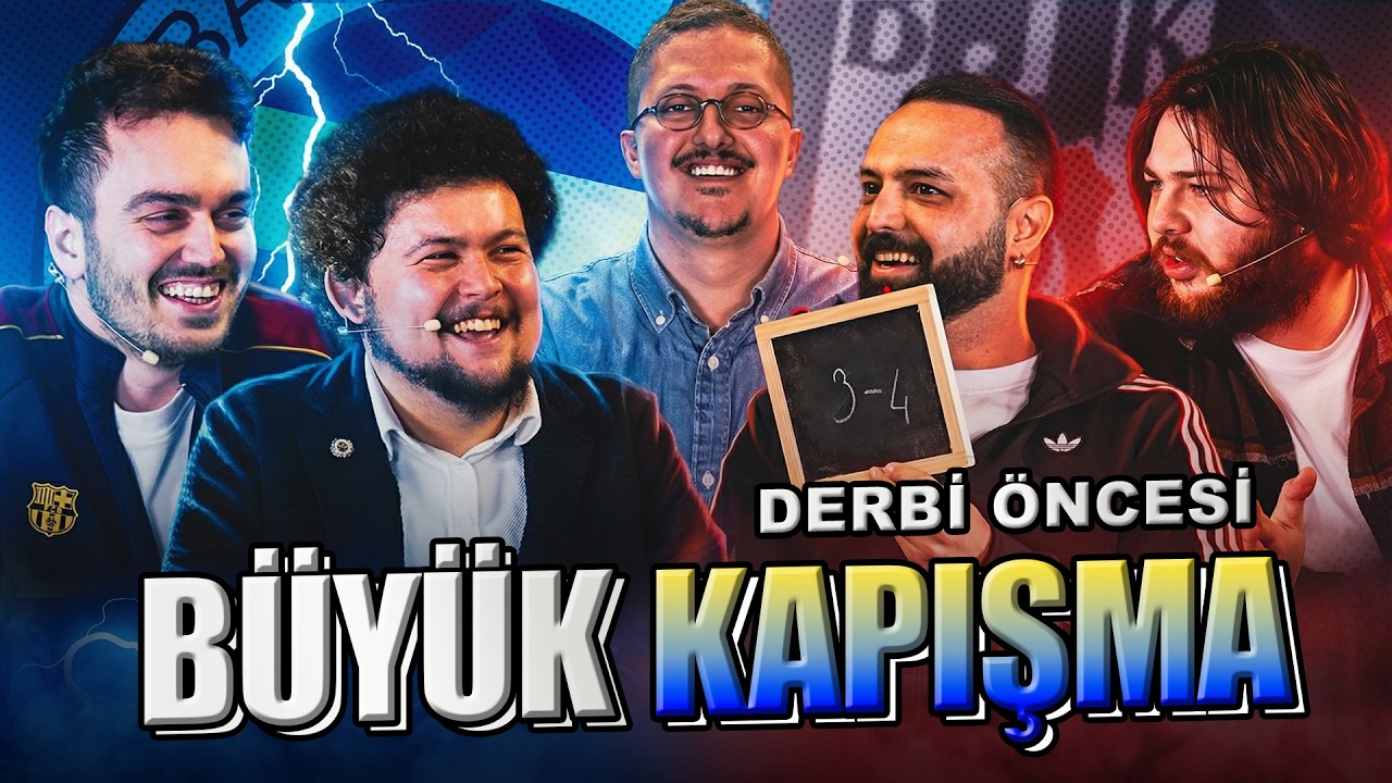 F.Bahçe - Beşiktaş | Ersin Sezer & Berat Kunt ⚔️ Umut Öztürk & Koray Koç | Ali Konavic - Derbi Quiz