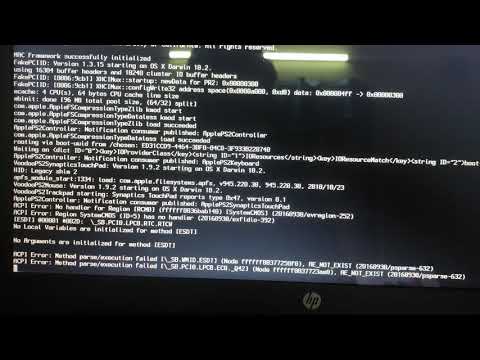 acpi error method parse/execution failed hackintosh catalina