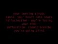 Deadly Nightshade -MEGADETH (lyrics)