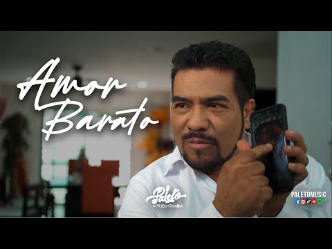 Amor Barato (Video Oficial) - Juan Carlos Tapia "Paleto" | La voz de la cumbia