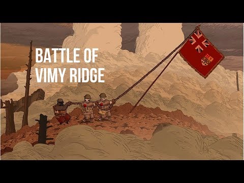 WW1 - Battle of Vimy Ridge Canadian Charge - Vimy Ridge - "Valiant Hearts: The Great War" HD.