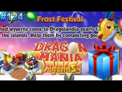 Frost Festival Solo Event is here! (Floating Presents & Xmas Habitats) - Dragon Mania Legends #124