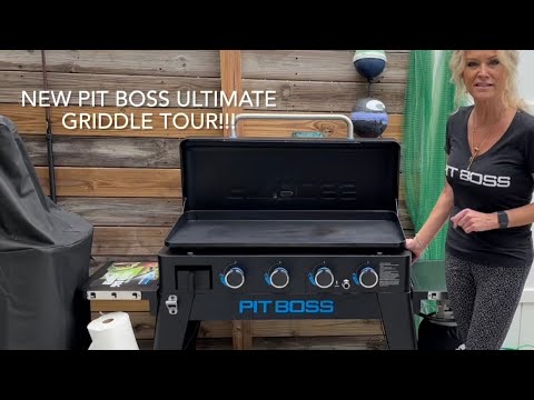 BRAND NEW 4 BURNER PIT BOSS ULTIMATE GRIDDLE TOUR AND FEATURES!!