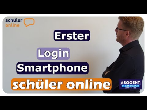Erster Login am Smartphone - Schüler Online - einfach und anschaulich erklärt