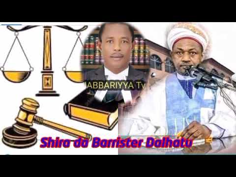 Gamsasshiyar Hirar manema labarai da Barrister Dalhatu lauyan sh Abduljabbar h.