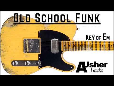 Old School Funk Jam in E minor | Guitar Backing Track