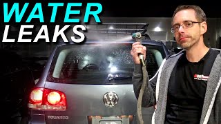 How To Find Where Water is Getting into Your Car!