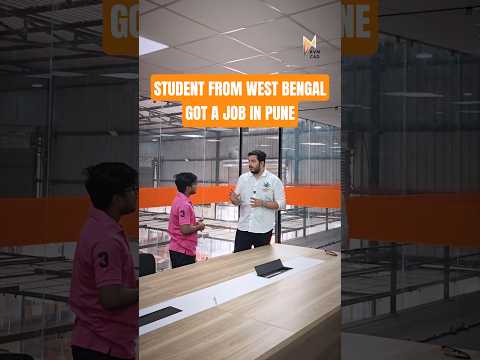 Student from West Bengal got a Job in Pune | Design Job in Autocad & Solidworks | RVM CAD