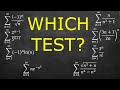 Choosing Which Convergence Test to Apply to 8 Series