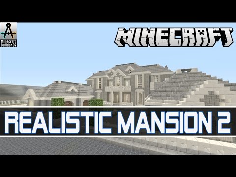 Minecraft Builder - Minecraft Realistic Mansion tour 2